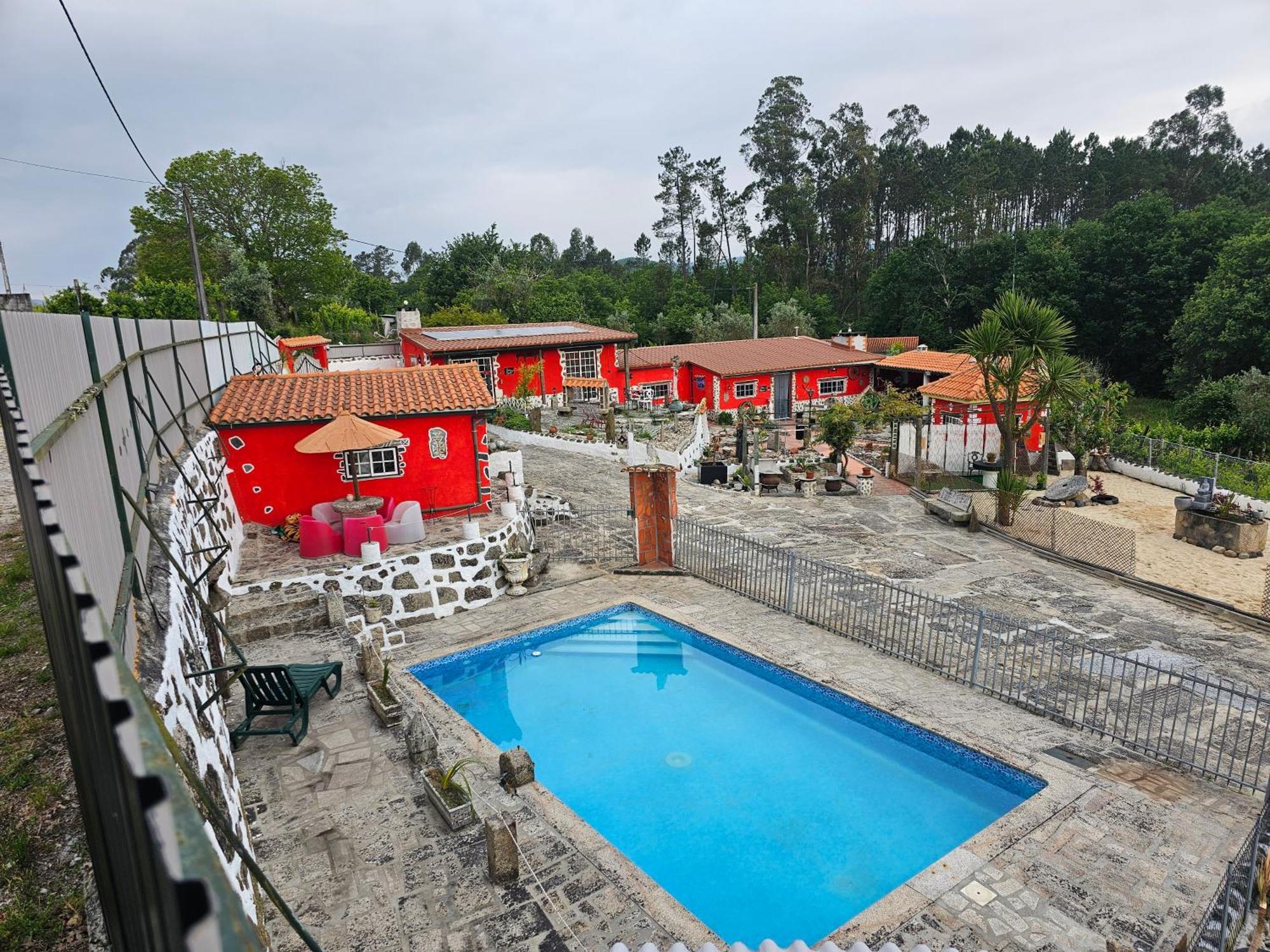Tropical Dream Farm Hotel Vouzela Buitenkant foto
